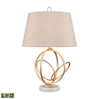 Morely LED Table Lamp in Gold Leaf (45|H0019-7986-LED)