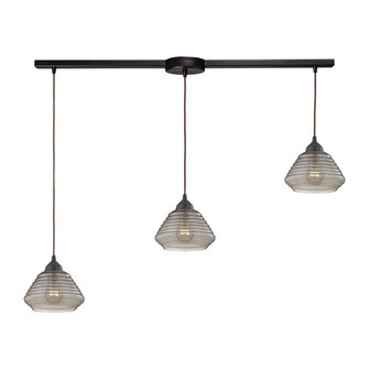 Orbital Three Light Pendant in Oil Rubbed Bronze (45|10434/3L)