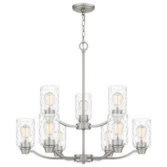 Acacia Nine Light Chandelier in Brushed Nickel (10|ACA5029BN)
