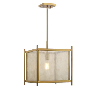 Jacobs One Light Pendant in Warm Brass (51|7-3801-1-322)