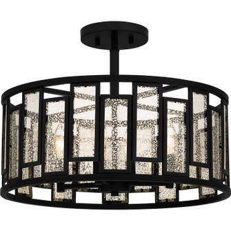 Quoizel Semi-Flush Mount Four Light Semi-Flush Mount in Matte Black (10|QSF5600MBK)