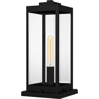 Westover One Light Outdoor Pier Base in Earth Black (10|WVR9107EK)