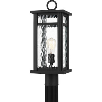 Moira One Light Outdoor Post Mount in Earth Black (10|MOI9008EK)