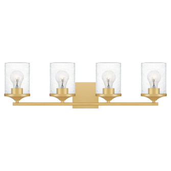Abner Four Light Bath in Aged Brass (10|ABR8628AB)