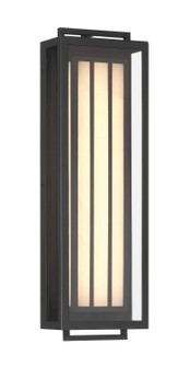 Eastly LED Outdoor Wall Mount in Sand Coal Black (7|77501-66-L)