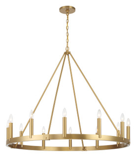 Dutton 12 Light Chandelier in Signature Brass (7|1716-894)