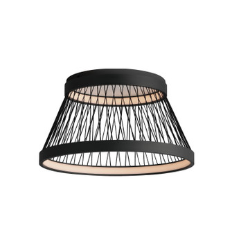 Loom LED Flush Mount in Black (86|E20980-BK)