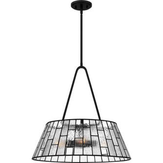 Quoizel Pendant Four Light Pendant in Matte Black (10|QP6176MBK)