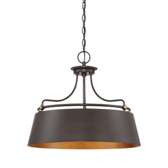 Fairview Four Light Pendant in Western Bronze (10|FV2824WT)