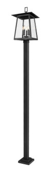 Rainer Five Light Outdoor Post Mounted Fixture in Black (224|5015PHXLS-536P-BK) Rainer Five Light Outdoor Post Mounted Fixture in Black (224|5015PHXLS-536P-BK)
