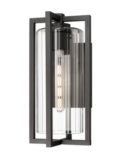 Aura One Light Outdoor Wall Light in Black (224|5013M-BK)
