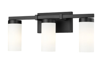 Danica Three Light Vanity in Matte Black (224|3044-3V-MB)