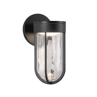 Davy LED Exterior Wall Sconce in Black (347|EW17627-BK)