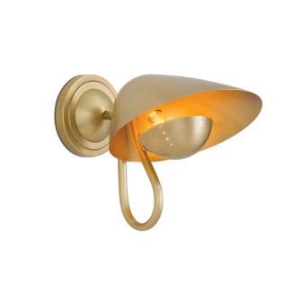 Keaton One Light Wall Sconce in Natural Brass (400|15-1230NB)