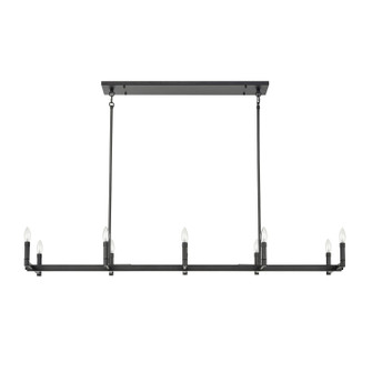 Daxley Ten Light Chandelier in Matte Black (59|99701-MB)