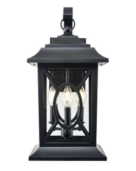 Allbert Three Light Outdoor Lantern in Powder Coated Black (59|85103-PBK)