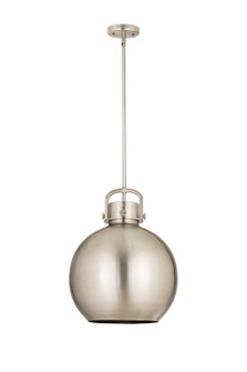 Downtown Urban One Light Pendant in Brushed Brass (405|410-1SL-BB-M410-14W)