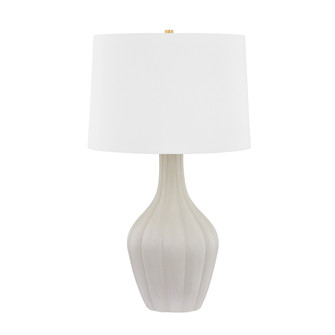 Glendora One Light Table Lamp in Aged Brass/Ceramic Misty Morning (70|L7232-AGB/CMY)