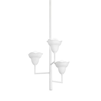 Alora Three Light Chandelier in White Plaster (70|1283-WP) Alora Three Light Chandelier in White Plaster (70|1283-WP)