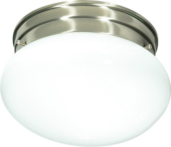 One Light Flush Mount in Brushed Nickel (72|SF76-601)