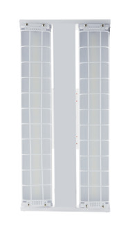 Protective Cage Adj High Bay in White (72|65-652)