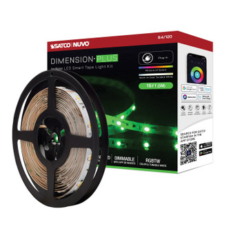 LED Tape Light Strip in White (72|64-120)