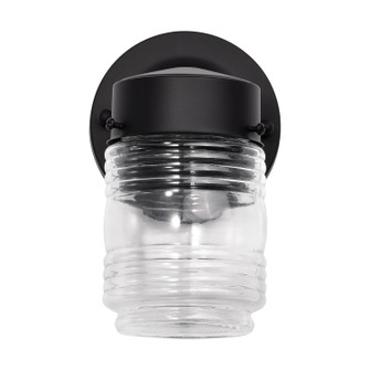 LED Mason Jar in Black (72|62-1573)