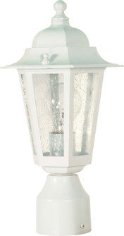 Cornerstone One Light Post Lantern in White (72|60-994)