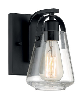 Skybridge One Light Vanity in Matte Black (72|60-7101)