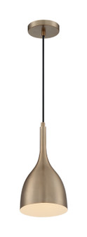 Bellcap One Light Pendant in Burnished Brass (72|60-7076)