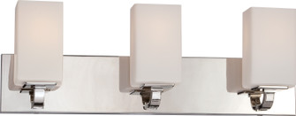 Vista Three Light Vanity in Polished Nickel (72|60-5183)