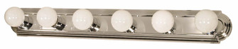 Six Light Vanity in Polished Chrome (72|60-298)