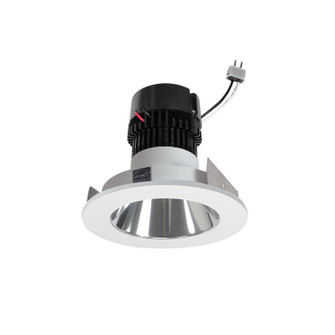 LED Retrofit Reflector in Clear / Matte Powder White (167|NPRLV-4RNDC40XCMPW)