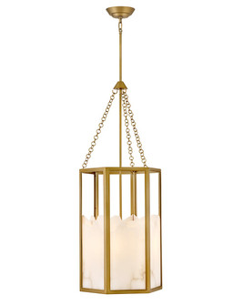 Veleta LED Chandelier in Lacquered Brass (138|FR41535LCB)