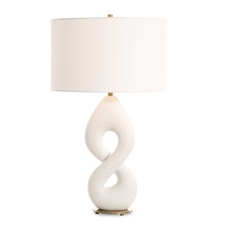 Meridian One Light Table Lamp in Antique Brass (52|30483)
