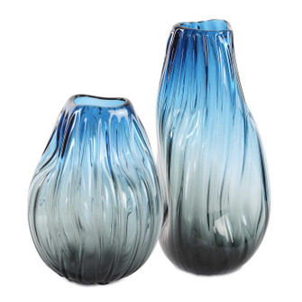 Midnight Horizon Vases Set/2 in Ombre (52|18190)