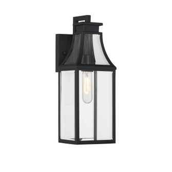 Emery One Light Outdoor Wall Lantern in Matte Black (51|5-605-BK)