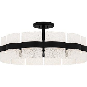 Sweeney Six Light Semi-Flush Mount in Matte Black (10|SWE1730MBK)