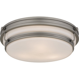 Quoizel Flush Mount Three Light Flush Mount in Antique Nickel (10|QFL6776AN)
