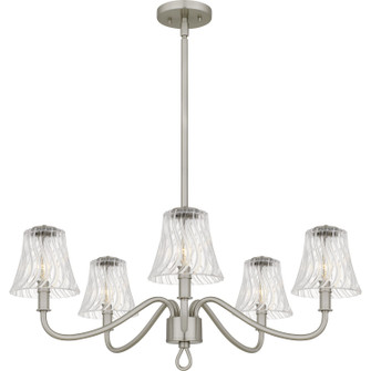 McKinney Five Light Chandelier in Brushed Nickel (10|MCK5030BN)