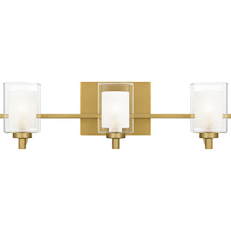 Kolt Three Light Bath in Brushed Gold (10|KLT8603BRGLED)