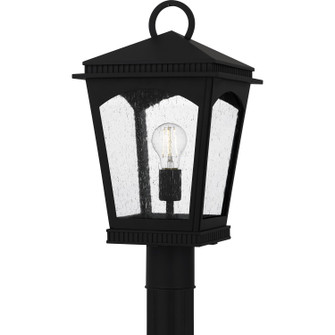 Huck One Light Outdoor Post Lantern in Earth Black (10|HUK9010EK)