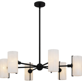 Curran Six Light Chandelier in Matte Black (10|CRR5036MBK)