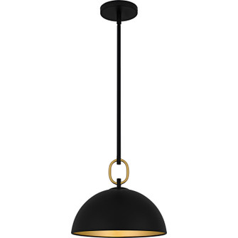 Cleo One Light Pendant in Matte Black (10|CEO1812MBK)