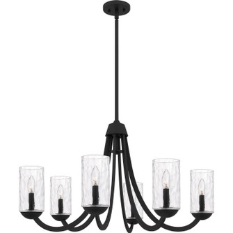 Allard Six Light Chandelier in Matte Black (10|ALD5032MBK)
