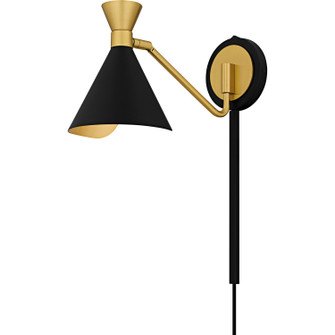 Arden One Light Wall Sconce in Matte Black (10|ADN8706MBK)