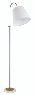Girard One Light Floor Lamp in Satin Brass (46|87006SB-F)