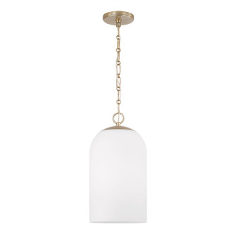 Cleo One Light Pendant in Matte Brass (65|355811MA-554)