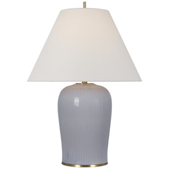 Opera LED Table Lamp in Polar Blue Crackle (268|TOB 3604PBC-L)
