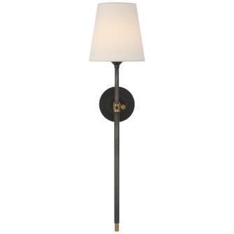 Bryant LED Wall Sconce in Bronze and Hand-Rubbed Antique Brass (268|TOB 2044BZ/HAB-L-CL)